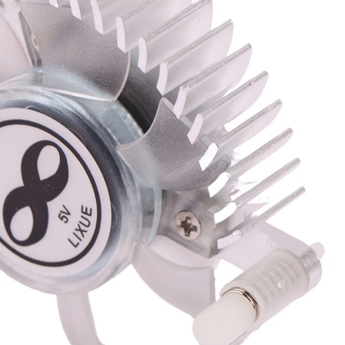 DC 5V Aluminum Heatsink With Fan CPU Graphics Heatsink For XH2.0 Interface Fans - Afbeelding 7 van 12