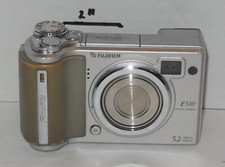 Fujifilm FinePix E510 5.2MP 2" LCD 3.2x Optical Zoom Digital Camera - Silver