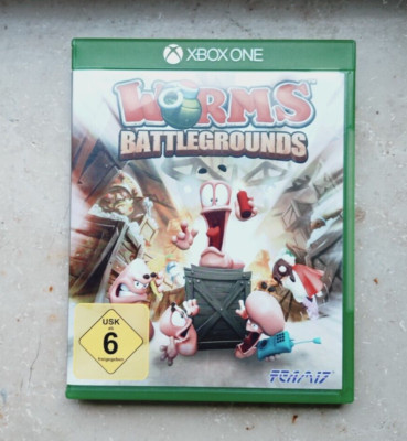 Worms Battlegrounds, XBOX ONE,  Zustand neuwertig
