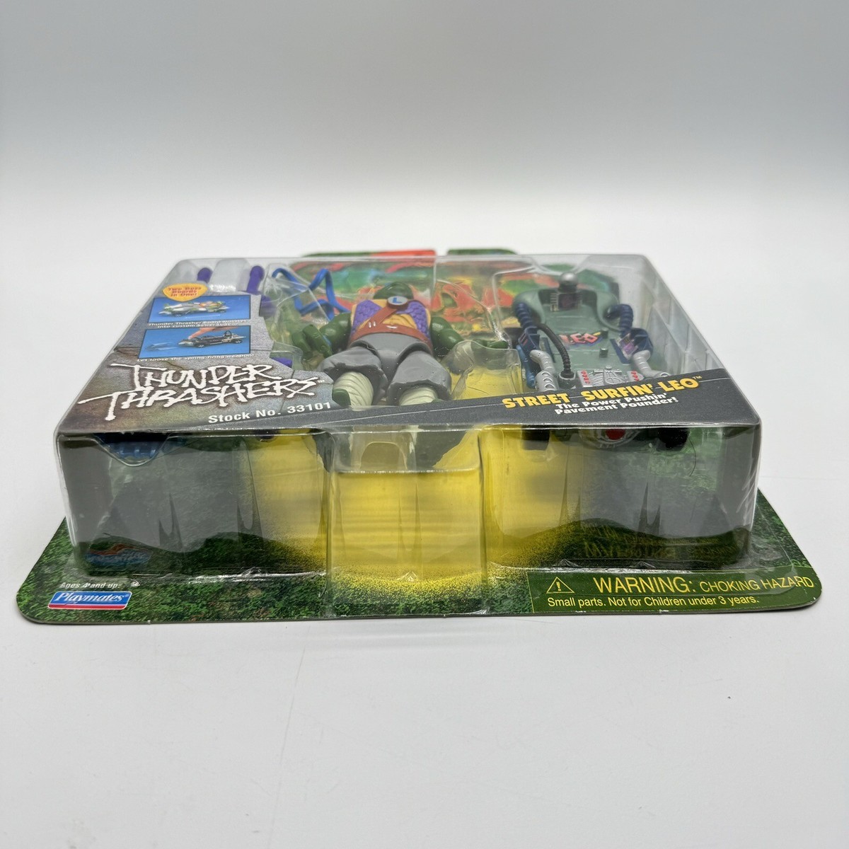 TMNT The Next Mutation Thunder Thrashers Street Surfin Leo