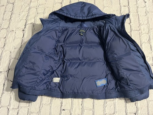 Girl’s Polo Ralph Lauren Rugby Quilted Down Jacket Size 6X - Picture 4 of 12