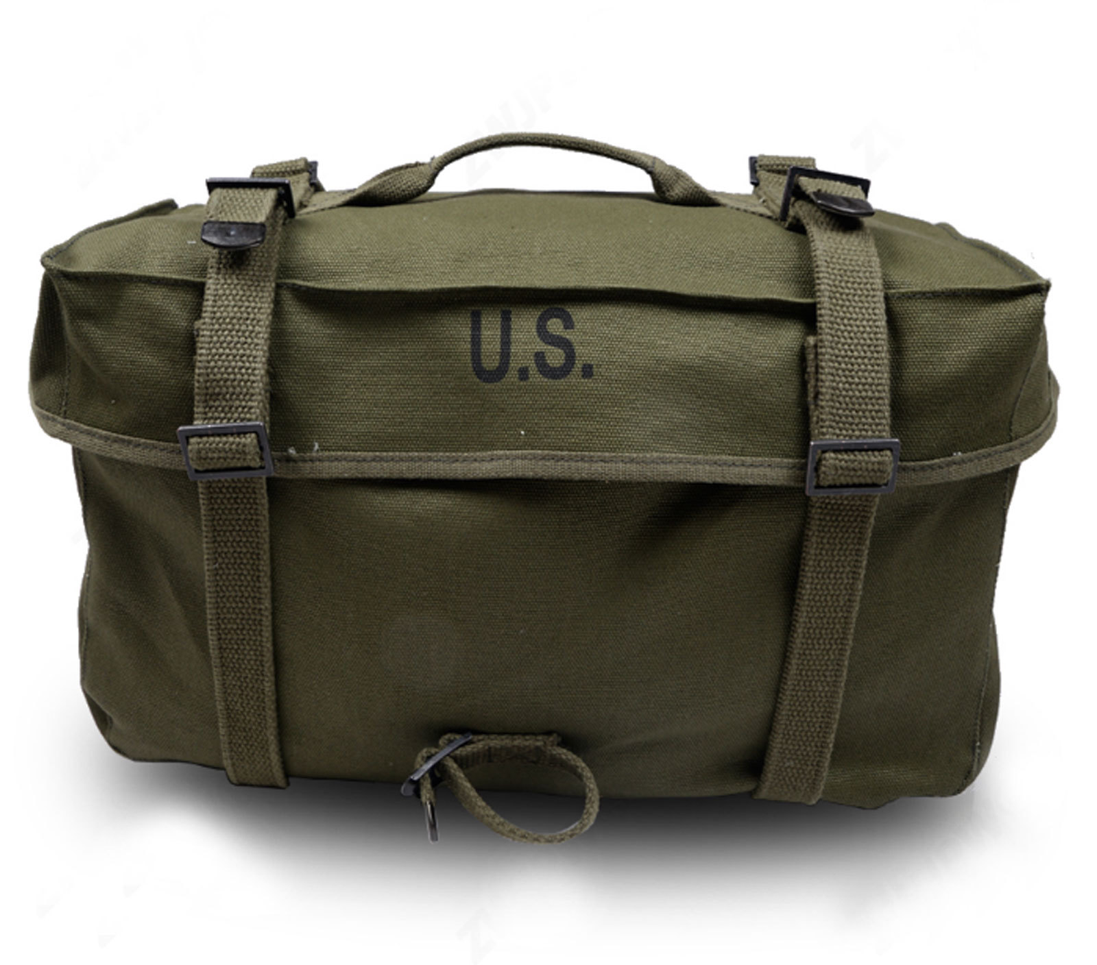 WWII US Army M1945 Field Knapsack Lower Bag Canvas Combat Pack -1579 | eBay