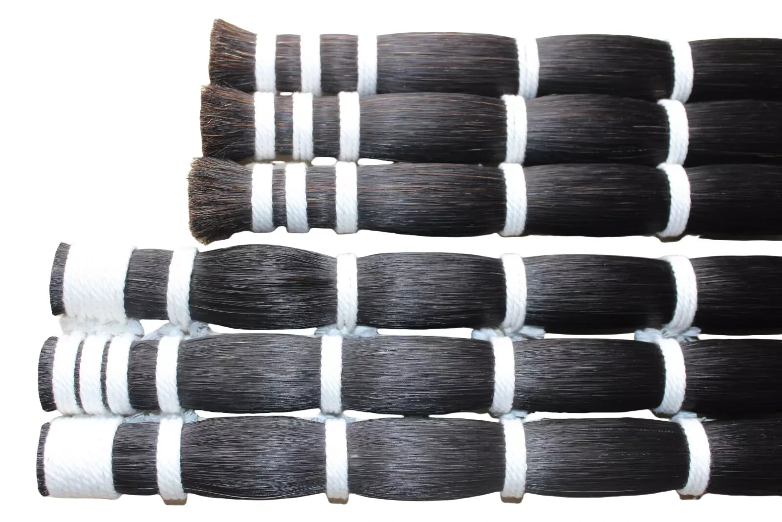 250g Black horse hair,Violin cello bass bow Hair,Real horsehair Don't ship to US
