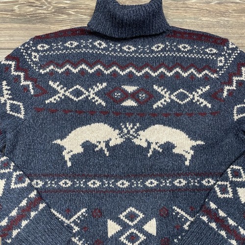 Polo Ralph Lauren Men’s Fair Isle-Knit Wool Cashmere Sweater Size XXL NWT $498 - Picture 8 of 11