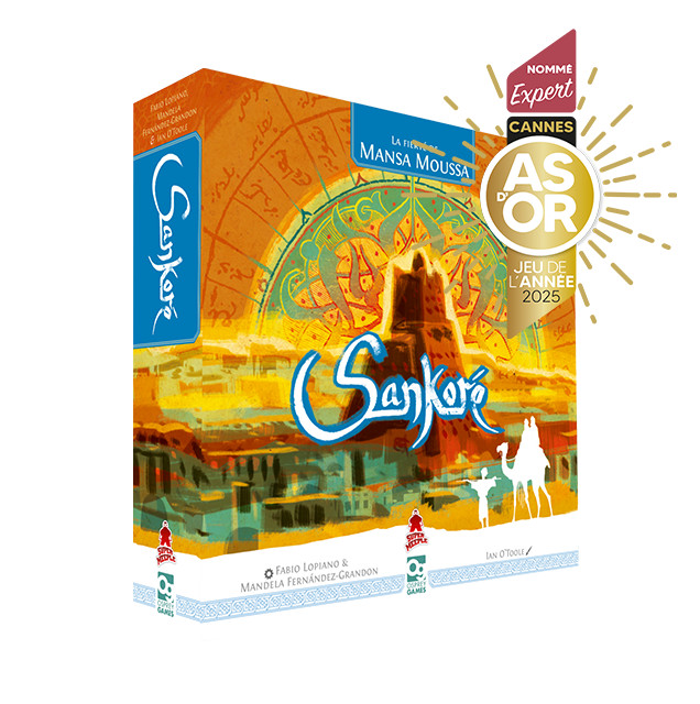 Sankore jeu neuf Super Meeple, édition de luxe aux pièces en bois pour collectionneurs