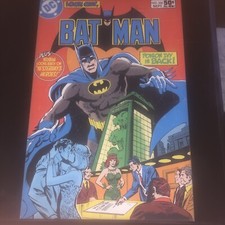 Batman By Comic Wall Art Canvas 24 X 36