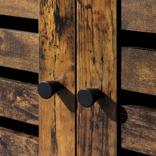 Waschbeckenunterschrank Badschrank Badezimmermöbel Waschtisch 2 Türen BBK04BX - Bild 8 von 11