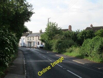 Photo 12x8 Isleham: a May evening in Station Road Bright sunlight after so c2014