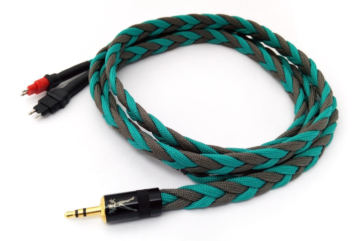 Ultra-low capacitance cable for Sennheiser HD600 / HD650 / HD580 3.5mm  6.3mm TRS