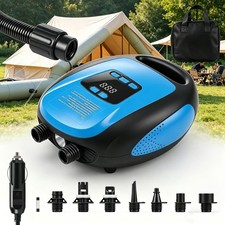 12V Electric SUP Air Pump 20PSI Max Digital LCD for Paddle Board Inflatable Boat