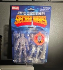 Hasbro Marvel Legends Iceman Secret Wars Action Figure with Accessories