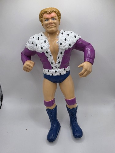 Vintage 1988 LJN WWF King Harley Race Wrestling Su...