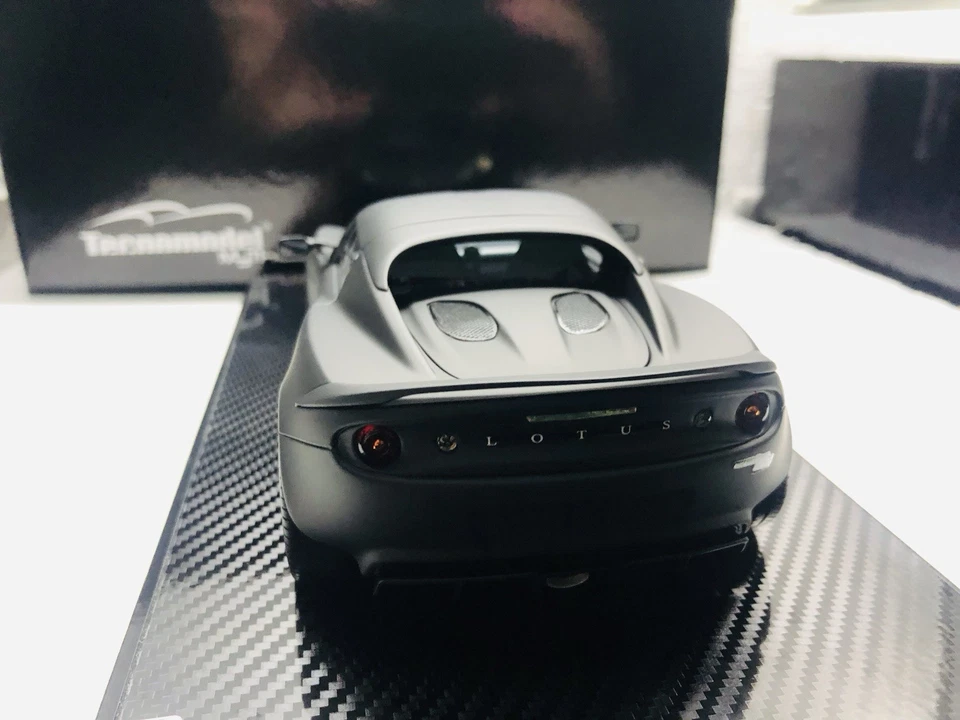 Lotus Elise Sprint 220 Matt Black Full Body 2017 Tecnomodel 1/18 - Immagine 4 di 4