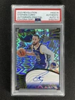 2023-24 Panini Revolution Stephen Curry #A-SCW Fractal Warriors /75 PSA 10 Auto
