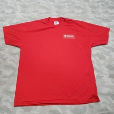 Madd Shirt Mens XL Red Single Stitch Mothers Against Drunk Driving Short Sleeve