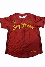 Harry Potter Gryffindor Baseball Jersey Adult Medium Fantasy Franchise
