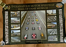 ORIG.POSTER- Indianapolis Motor Speedway "Hall Of Fame" Museum Motor Racing-2011
