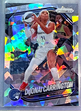 Dijonai Carrington 2025 Panini Prizm WNBA Cracked Ice Prizm- #9 Minnesota Lynx