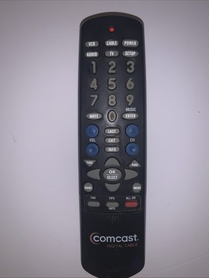 Comcast URC-44CAXXXB02 Remote Control for Digital Cable TV Receiver OEM Original