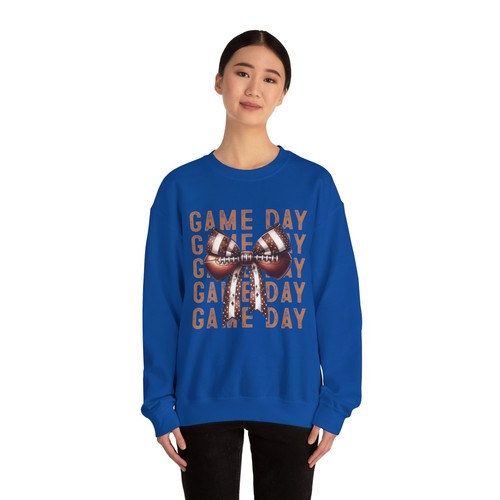 Game Day Coquette Football Sweatshirt | Cute & Sassy Game Day Style - Picture 21 of 25