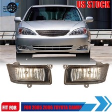 Fog Lights For 2005 2006 Toyota Camry Clear Lens Bumper Lamps Wwiring Switch Fog Lights For 2005 2006 Toyota Camry Clear Lens Bumper Lamps Wwiring Switch