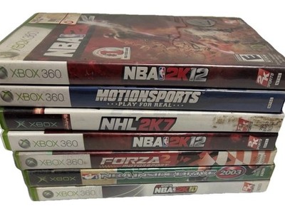 Xbox 360 Video Game Bundle Lot Of 8 Sports Games