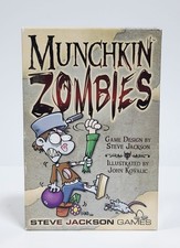 Munchkin Zombies Tabletop Card Game Steve Jackson 2016- 1st Edition