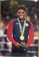 Simone Biles Signed Poster PSA Authenticated