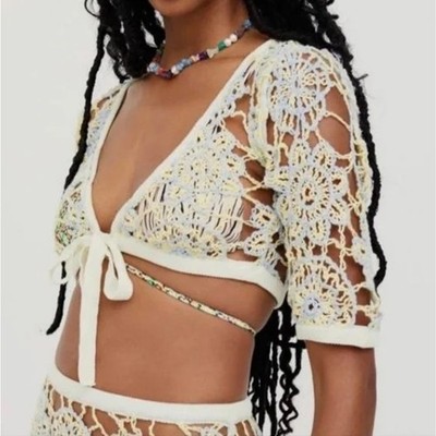 FOR LOVE AND LEMONS   Sofia Top, NWT Sz:S Ret$159