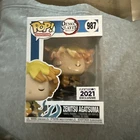 Funko Pop! Vinyl: Demon Slayer: - Zenitsu Agatsuma - Funimation (Exclusive) #987