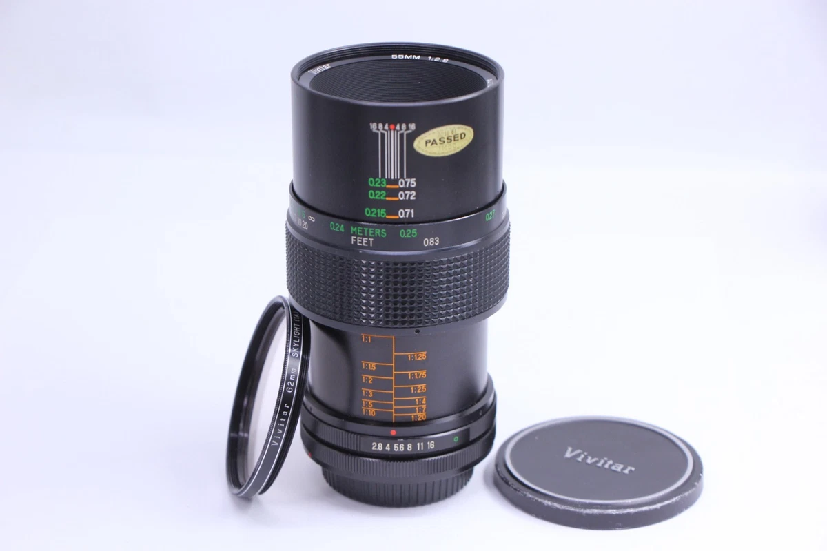 Vivitar 55mm Focal f/2.8 Camera Lenses for sale - eBay