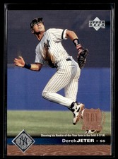 1997 Upper Deck #440 Derek Jeter Yankees Baseball Card 3201K