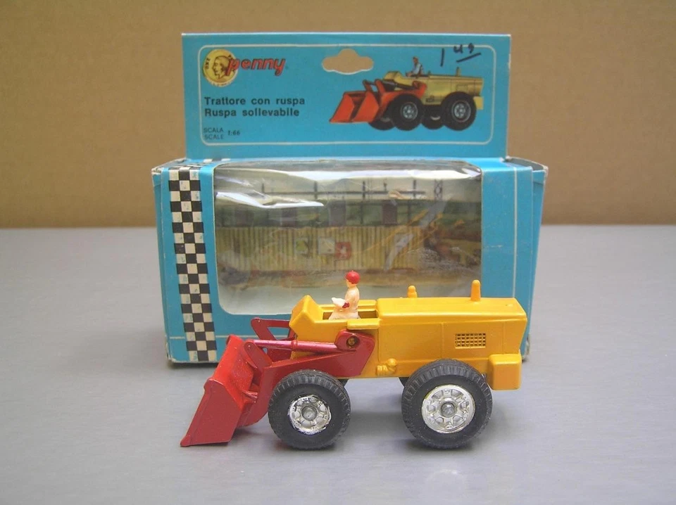 Politoys Penny 0/122 Aveling Bedford Ruspa TS 250 made in Italy MIB Mint in Box - Image 3 of 4