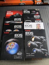Vintage Canon Catalogs Brochures EOS System Digital, EOS-1, EOS-3, 40D, Rebel