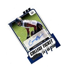 2021 Contenders TICKET SP ROOKIE CAMRYN BYNUM AUTO RC! Colts STAR DB 