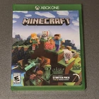 Minecraft Xbox One Game Complete w/ Case Starter Pack