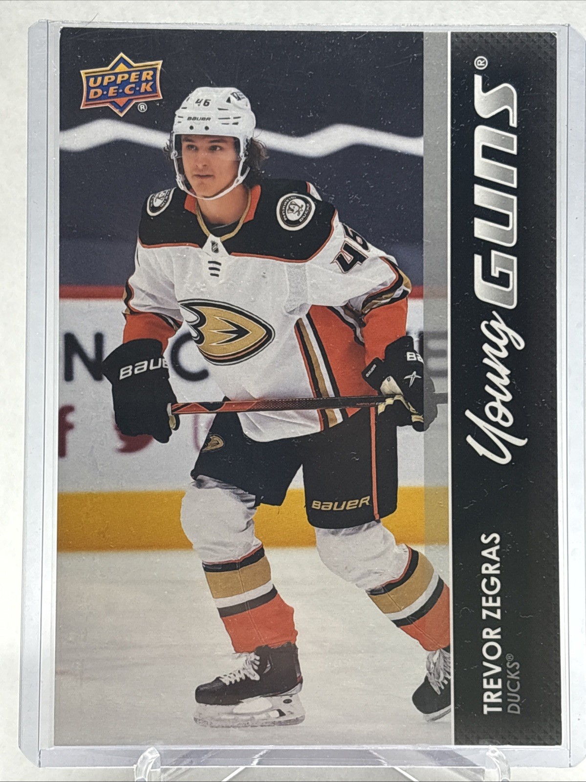 2021-22 Upper Deck Series 1 - Young Guns Trevor Zegras #232 Jumbo (RC)