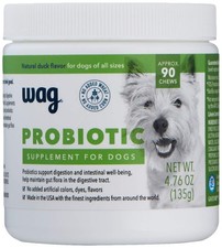 Brand - Probiotic Supplement Daily Chews for Dogs, Supports Digestion and Gut...