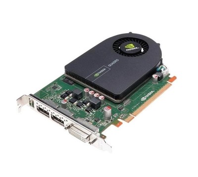 NVIDIA Quadro 2000 1024MB GDDR5 GPU GF106 PCIe x 16 2.0 128Bit DVI 2xDisplayPort