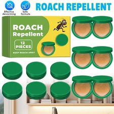 12 Pack Roach Killer, Roach Bait Powerful Cockroach Traps Infestation Control
