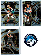 NAPHEESA COLLIER 2024 Panini Select WNBA 3-Card Lot (all 3 tiers) 🏀 LYNX  🐈