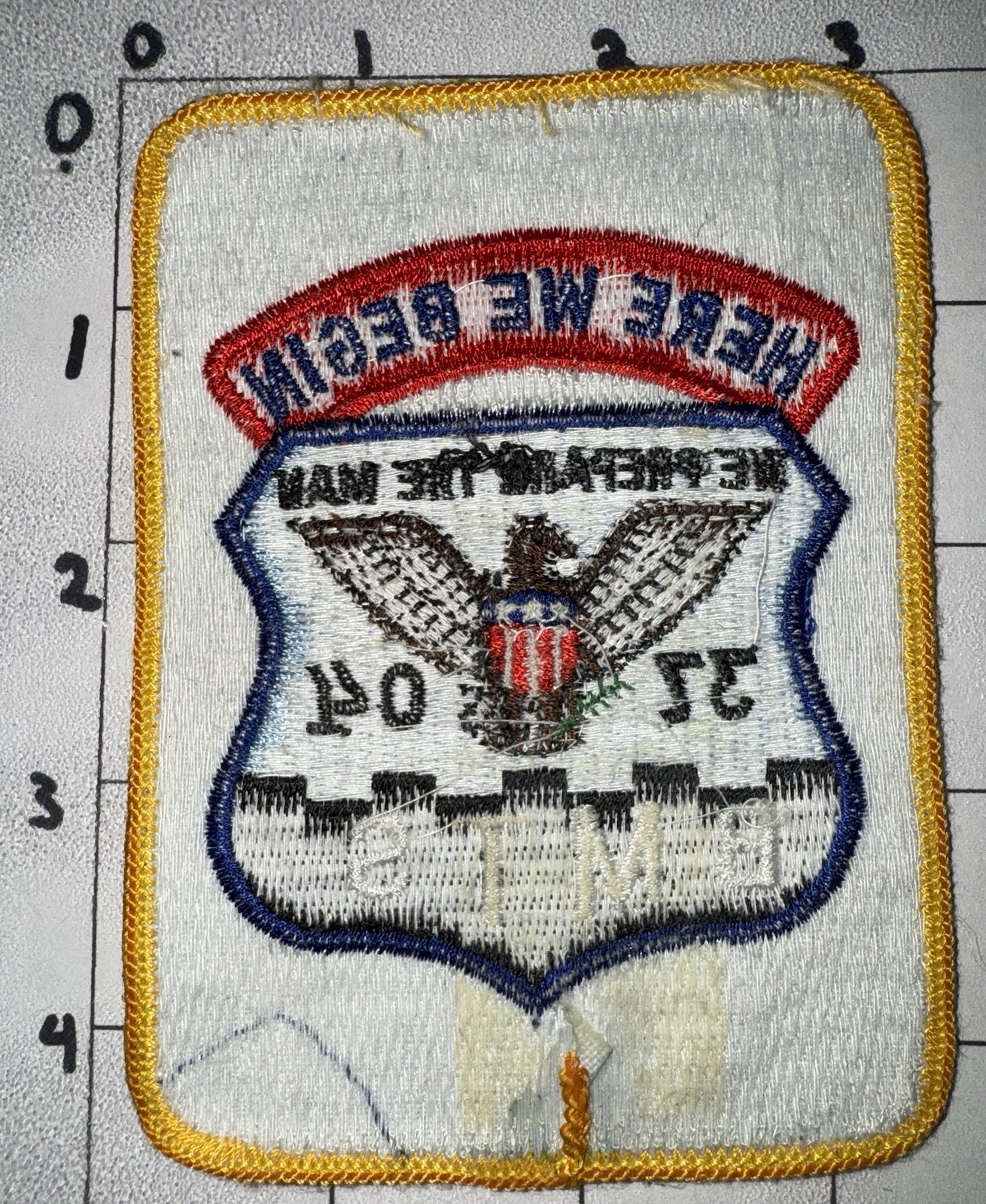 Desert Storm 3704th Basic Military Training Squadron Lackland AFB Patch ...