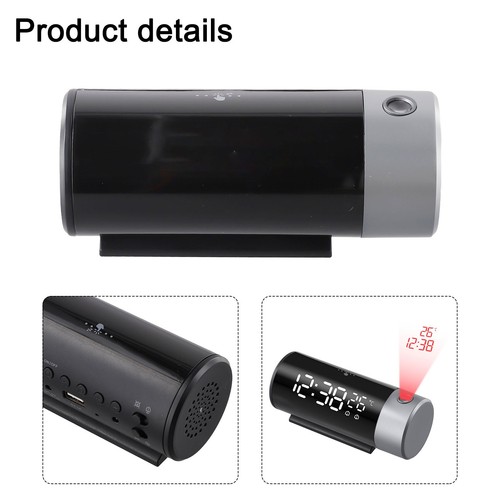 User Centric Electronic Alarm Clock with Dual Functionality Time & Temperature - Picture 4 of 12