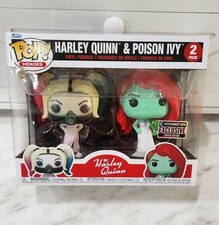 ¡NUEVO EN CAJA! Exclusivo "EE" Edición Limitada. Funko Pop Harley Quinn & Poison Ivy Wedding paquete de 2