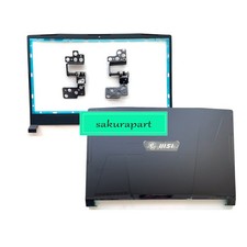 New for MSI Pulse GL66 MS-1581 1583 Black Laptop Top LCD Back Cover Front Bezel