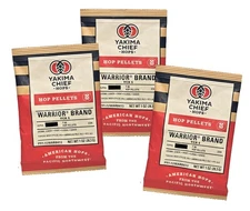Warrior Hop Pellets 3 oz for Home Brew Beer Making
