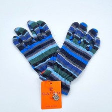 Baby Rooster Gloves/Fleece Blue Typhoon Striped Multicolor Size 3 6/10 Years
