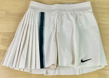 Nike Court Slam Dri-Fit Ivory/Black Tennis Skirt FZ6766-110, Women s M, NWOT 85