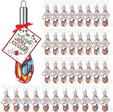 Nuogo 36 Sets Christmas Whisk Baking Supplies Gifts Includes 8 Inch Red,Green