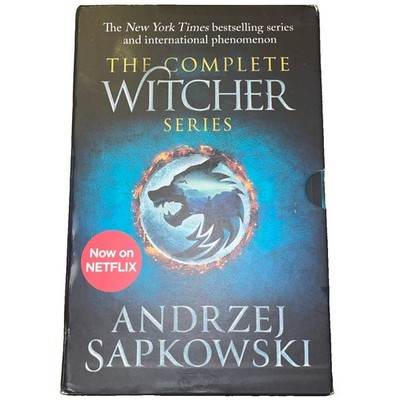 The Witcher Boxed Set: The Last Wish, Sword of Destiny, Blood of Elv - VERY GOOD
